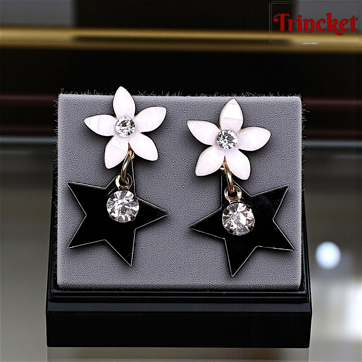 Flower & Star Earrings: Dazzle Everyday