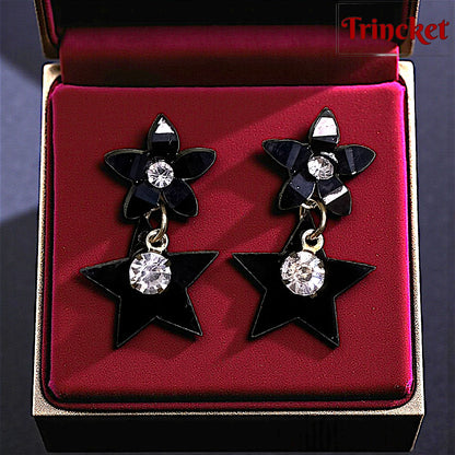 Flower & Star Earrings: Dazzle Everyday