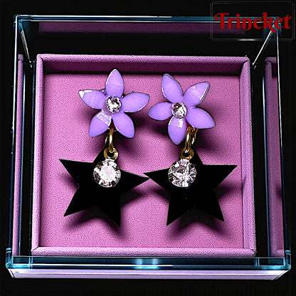 Flower & Star Earrings: Dazzle Everyday