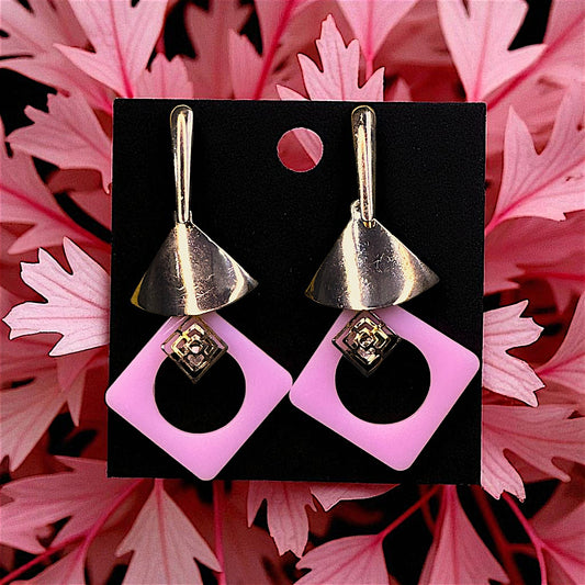Diamond Shaped Plastic Danglers