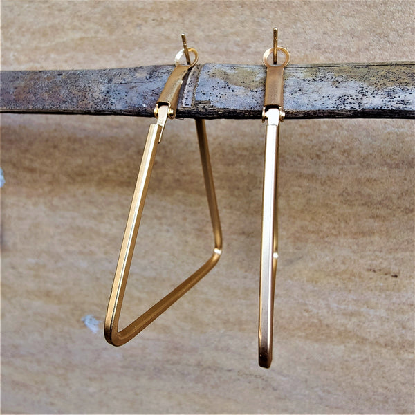 Golden Hoops Jewelry Ear Rings Earrings Trincket