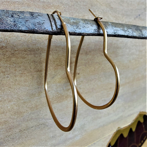 Golden Hoops Jewelry Ear Rings Earrings Trincket