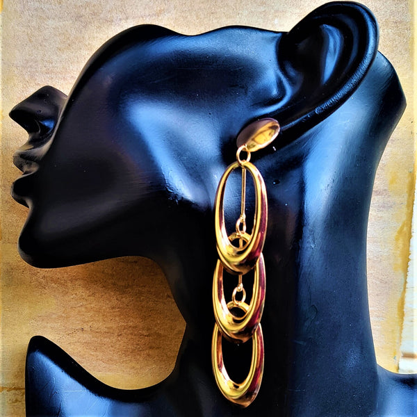 Three Layer Earrings Jewelry Ear Rings Earrings Trincket