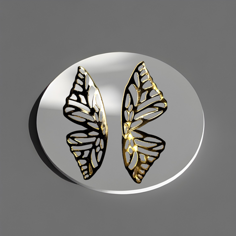 Butterfly Wings Jewelry Ear Rings Earrings Trincket