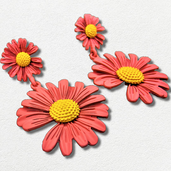 Sunflower Earrings Jewelry Ear Rings Earrings Trincket