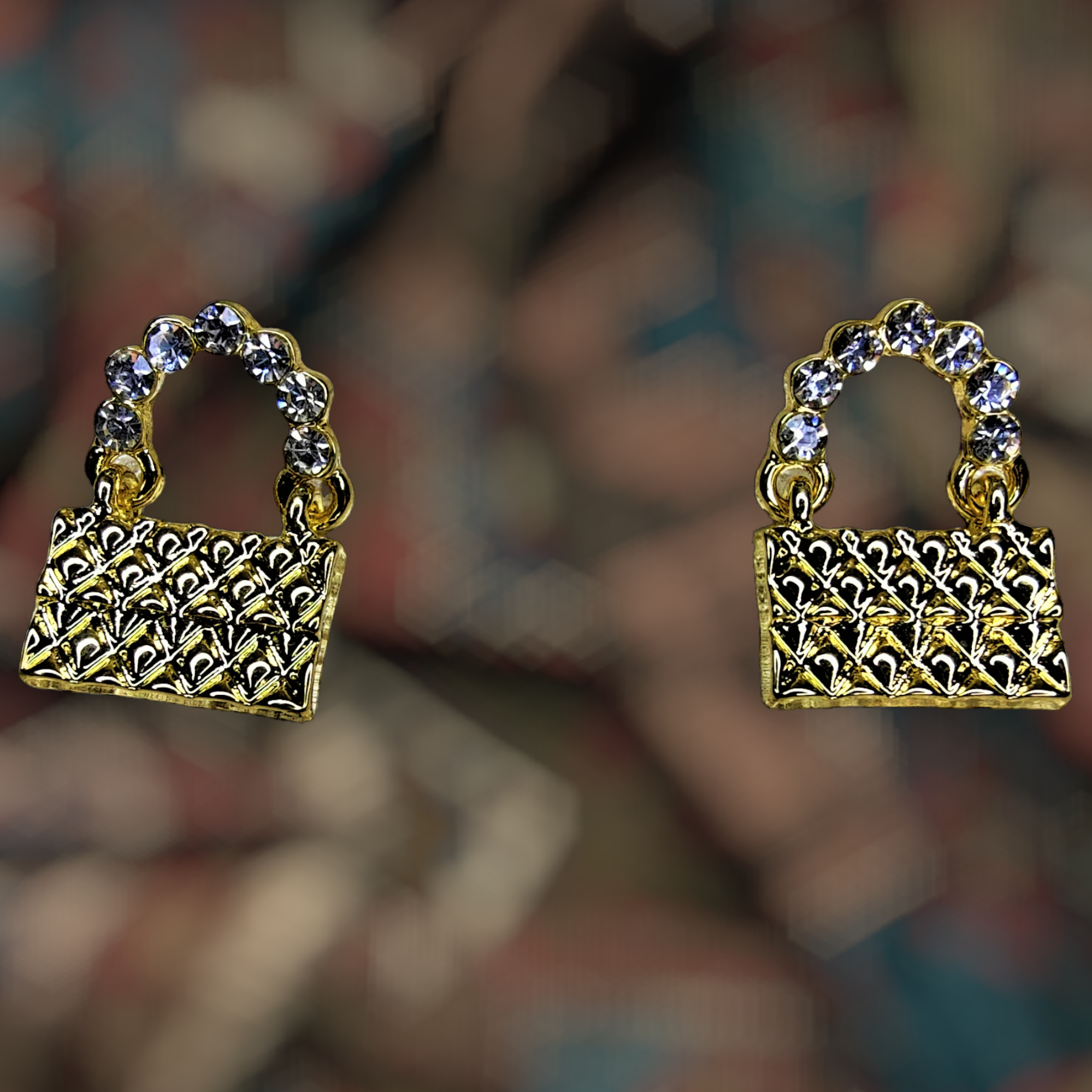 Clutch Shaped Earrings Jewelry Ear Rings Earrings Trincket