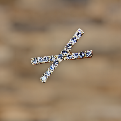 Alphabet X Earring Earrings Ear Rings Earrings Trincket Jewellry Jewelry Jewellery