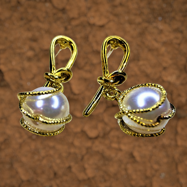 Knott & Bead Danglers Jewelry Ear Rings Earrings Trincket