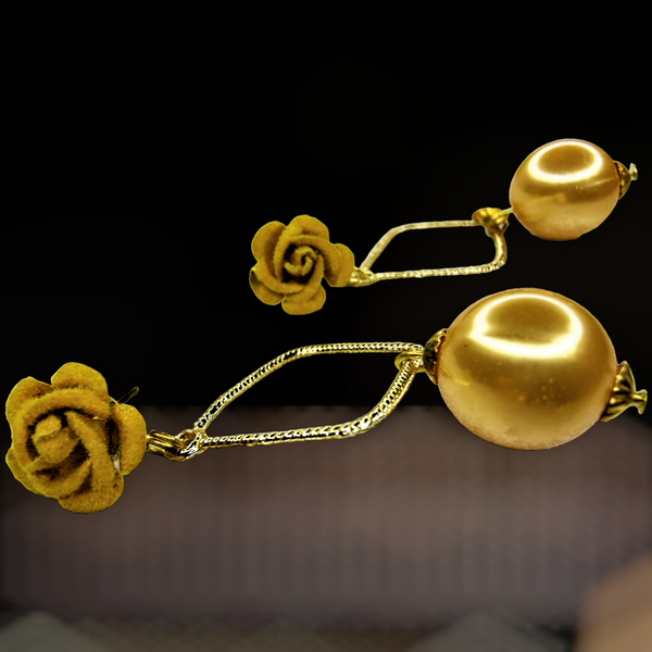 Rose Danglers Jewelry Ear Rings Earrings Trincket
