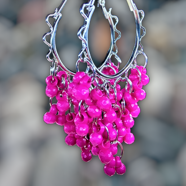 Tiny Bell Earrings Pink Jewelry Ear Rings Earrings Trincket