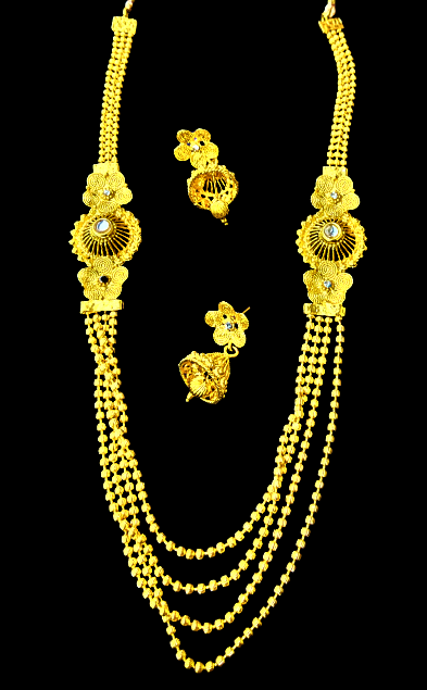 Long Golden Set Gold Jewelry Set ethnic Set Trincket Jewellry Jewelry Jewellery