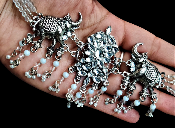 Elephant Pattern choker set Jewelry Set Trincket