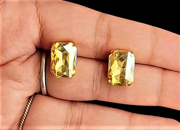 Golden Stone Choker Set Jewelry Set Trincket