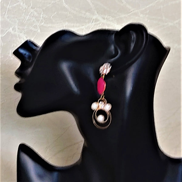 Stone and Beads studded Earrings Jewelry Ear Rings Earrings Trincket