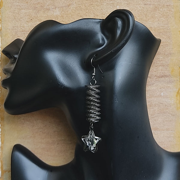 Spiral Metal Earrings Jewelry Ear Rings Earrings Trincket