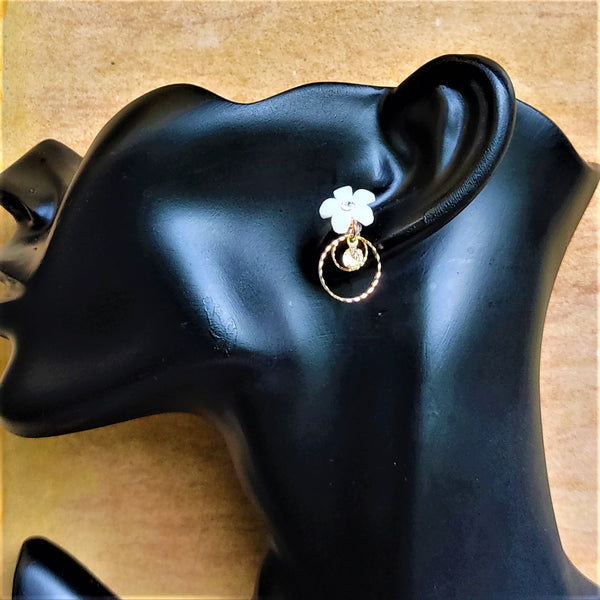 Small Flower Earrings Jewelry Ear Rings Earrings Trincket