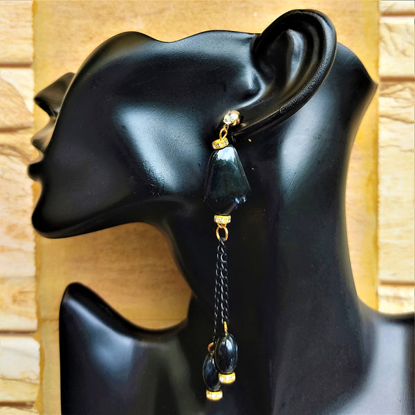 Shaded chain dangle earrings Jewelry Ear Rings Earrings Trincket